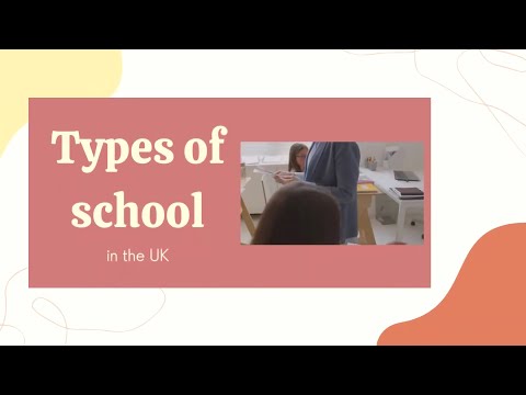 Types of School in the UK