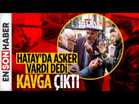 Depremzede, devleti savundu tartışma çıktı