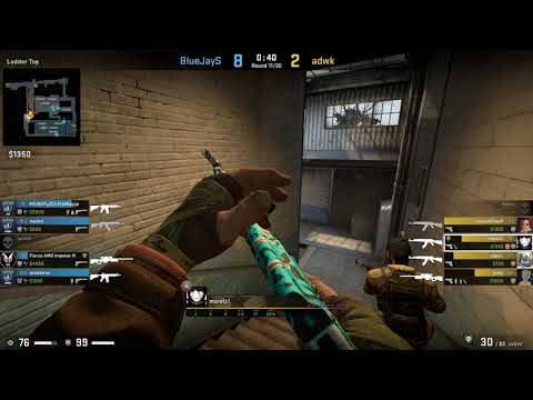 ESports - CS:GO, BLUEJAYS vs adwokacik, ECS Season 8 Europe Pinnacle Cup Open Qualifier 3 (22nd o...