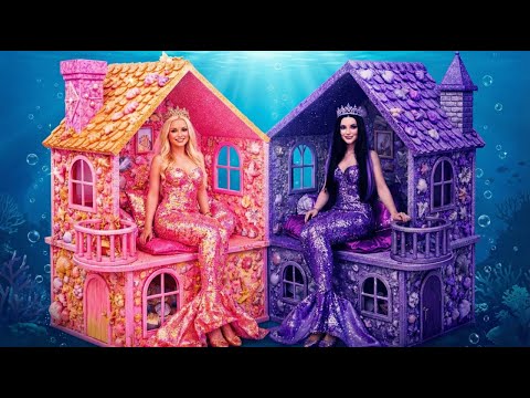 Soft Mermaid vs Dark Mermaid 🧜‍♀️⚫ Unreal Glow-Up Transformation!