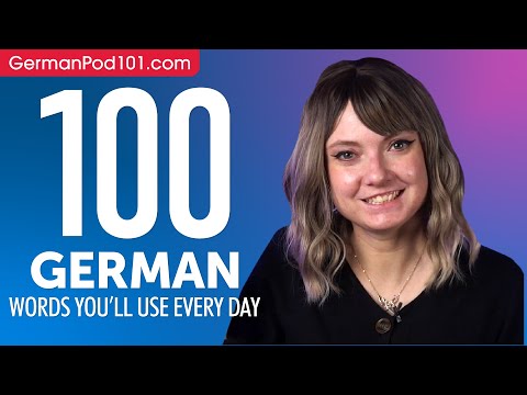 100 German Words You'll Use Every Day - Basic Vocabulary #50