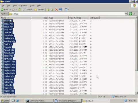 Vbscript Objects 6a 9