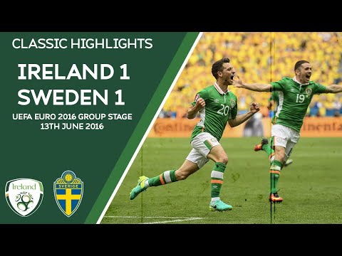 CLASSIC HIGHLIGHTS | Ireland 1-1 Sweden - UEFA Euro 2016 Group Stage