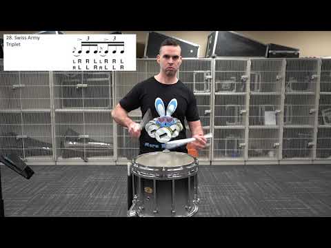 Swiss Army Triplet - Essential Drum Rudiment