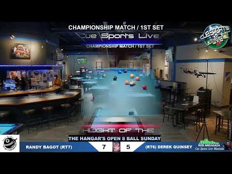 The Hangar's Open 8 Ball Sunday Tournament - Sunday November 13th, 2022