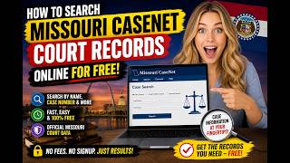 How to search Missouri CaseNet court records online for free