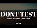 Don't Test (Lyrics + Eng. Translation) - Gurinder Gill |Gminxr | Shinda Kahlon| Official Music Video