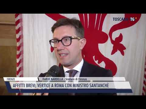 2023-06-05 FIRENZE - AFFITTI BREVI, VERTICE A ROMA CON MINISTRO SANTANCHÈ