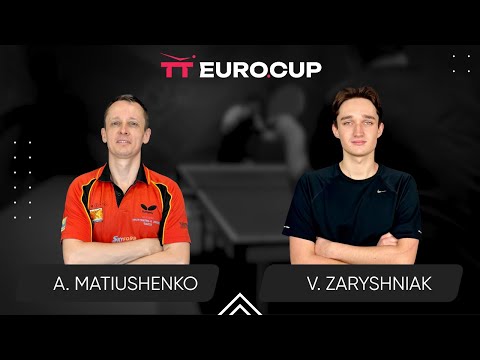 15:30 Andrii Matiushenko - Vadym Zaryshniak 27.07.2025 TT Euro.Cup Ukraine Master. TABLE 4