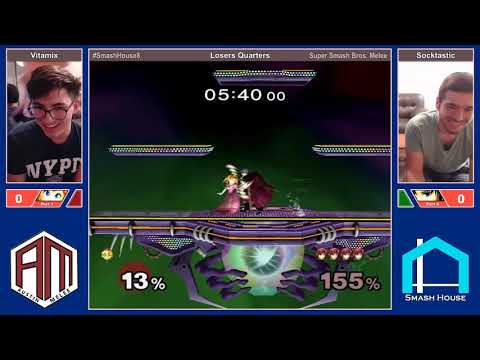 Smash House 8 LQF - Socktastic (Marth) vs Vitamix (Peach)