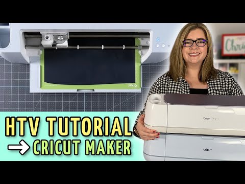 Heat Transfer Vinyl Tutorial for Beginners with Cricut Maker | Cricut Maker Series