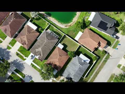 Drone View of Wesley Chapel, Tampa, Florida