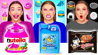 Food of The Same Colors Challenge | Funny Food Situations by BaRaFun Challenge