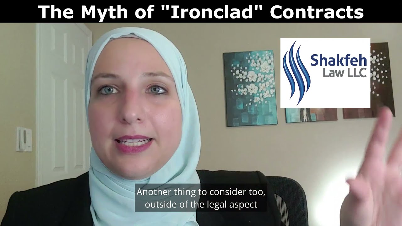 The Myth of Ironclad Contracts | Chicago Contracts Attorney