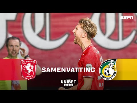 🟥 EEN vroege RODE KAART doet de wedstrijd KANTELEN! | Samenvatting FC Twente - Fortuna Sittard