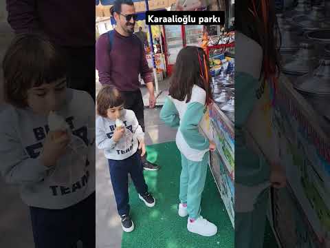 Karaalioğlu parkı şakacı dondurmacı 🫶🤗 #antalya #maraşdondurması #kaleiçi