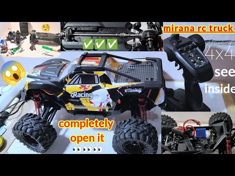 Mirana Spectre RC Truck See Inside ! क्या है इस आरसी कार के अंदर ? Let's Open it.