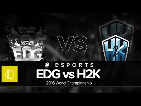 Highlights: EDG vs H2K (Worlds 2016 Day 4)