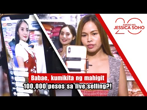 Babae, kumikita ng mahigit 100,000 pesos sa live selling?! | Kapuso Mo, Jessica Soho