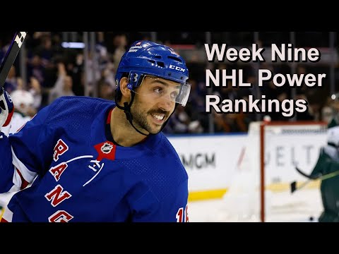 NHL-Power-Ranking, Ausgabe vom 6. Dezember 2025
