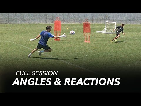 5 Angle & Reaction Drills | LAFC 2 Goalkeeper Training | Full Session