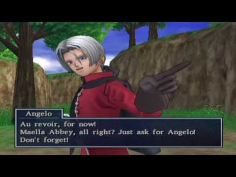Dragon Quest VIII: Meeting Angelo and Bar Fight Scene