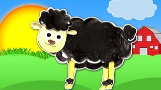 Baa Baa Black Sheep Nursery Rhyme with Lyrics | English Nursery Rhymes For Children