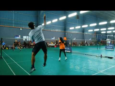 Badminton SF LSJ 3 Mixed Double SemiPro - Chung Kin Seng / Cheah Lin Vs Aidil Azman / Siti Nuraminah