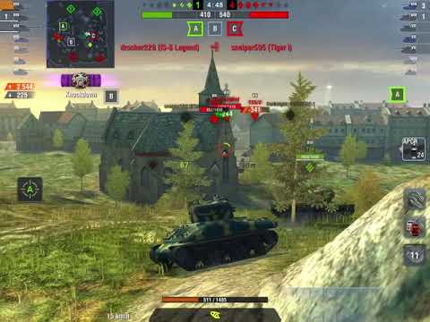 WoT Blitz - M4A1 Rev. Mastery 5,2K Damage