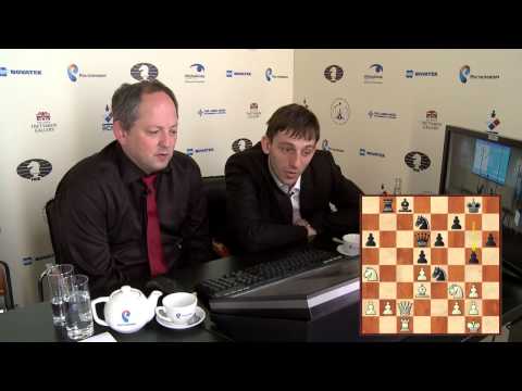The FIDE World Chess Championship Match. Game 7.  B. Gelfand - V. Anand (pt. 9)