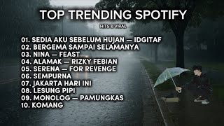 Download lagu TOP TRENDING SPOTIFY INDONESIA 2025 || IDGITAF - SEDIA AKU SEBELUM HUJAN mp3 Download lagu TOP TRENDING SPOTIFY INDONESIA 2025 || IDGITAF - SEDIA AKU SEBELUM HUJAN mp3
