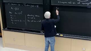 Lecture 4: Sequences; Convergence