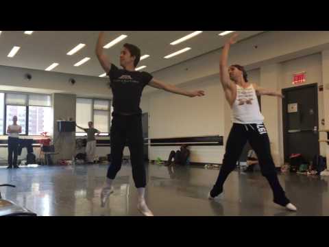 The Trocks - Spring Waters rehearsal July 2016