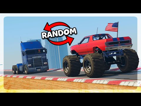 GTA 5 Races but it's RANDOMIZED Face to Face