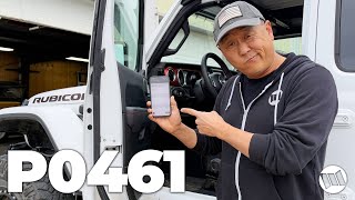 P0461 Error Code on Our Jeep Gladiator