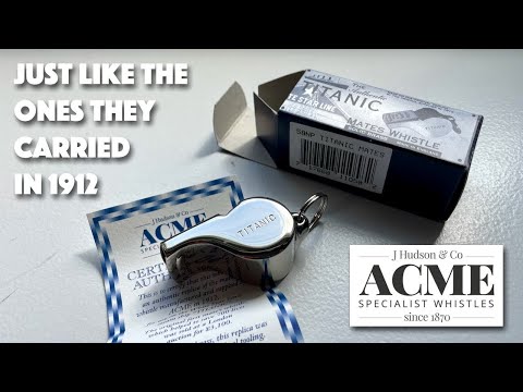 The Acme Model 58 Titanic Mates Thunderer Whistle