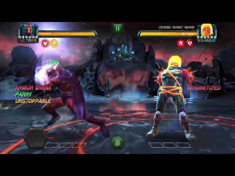 Magneto vs new ghost rider