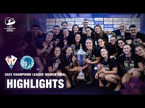 2023 Champions League Women Final | Assolim CN Mataro vs Astralpool CN Sabadell | European Aquatics