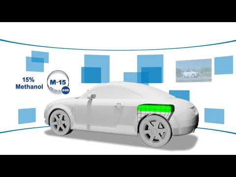 Methanol fuel significantly reduces pollutant emissions to the environment! logo