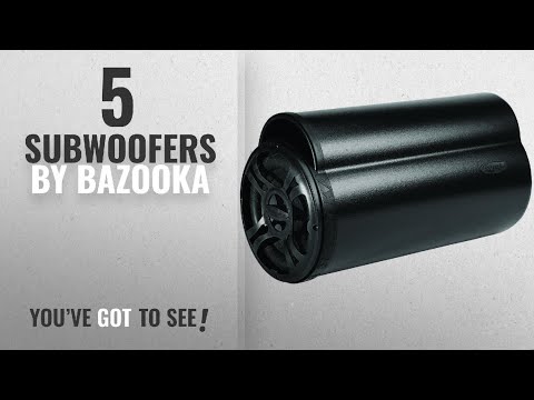 Top 5 Bazooka Subwoofers [2018]: Bazooka BTA850FH Big EZ Bass Amplified Subwoofer Kit