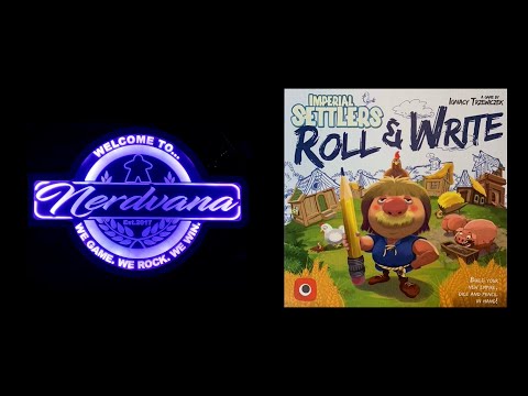 Imperial Settlers: Roll & Write - Legends of Nerdvana Review