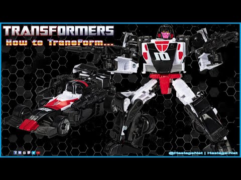 Walmart Exclusive! Transformers: Legacy Velocitron Speedia 500 Crasher | HNE Toys