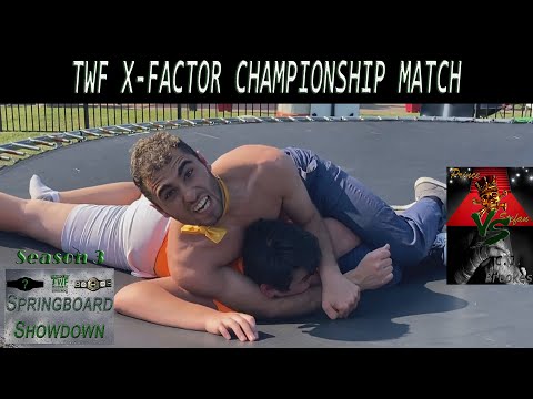 (TWF PPV #4) NEW TITLE! Prince Stefan v.s. CJ Brookes! X-FACTOR Championship @ SPRINGBOARD SHOWDOWN!
