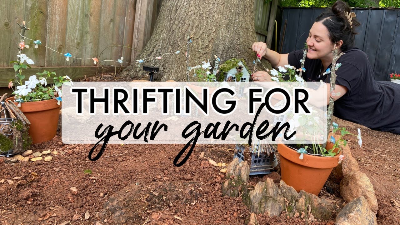 How to Build a Thrifted Fairy Garden from Foraged & Recycled Finds