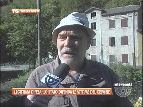BASSANO TG - 27/10/2015 - LEGITTIMA DIFESA: LO STATO DIFENDA LE VITTIME DEL CRIMINE