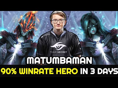 90％ Winrate in 3 days - MATUMBAMAN Phantom Assassin with Scepter Build 7.25 Dota 2