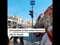 Interesting Facts About JERUSALEM Israel