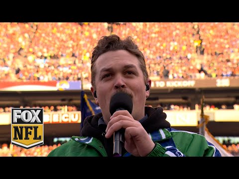 Zach Top delivers STUNNING rendition of National Anthem before Rams vs. Seahawks NFC Championship