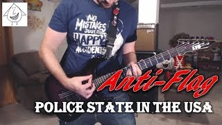 Anti-Flag - Police State In The USA - Guitar Cover (Tab in description!)