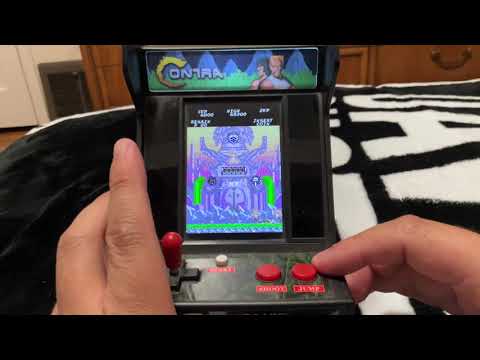 Gameplay of Contra on My Arcade